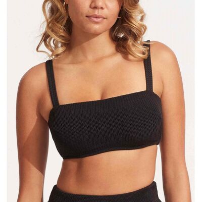 Seafolly Haut de maillot de bain brassière - Noir 44 unisex - Publicité Seafolly Haut de maillot de bain brassière - Noir 44 unisex - Publicité