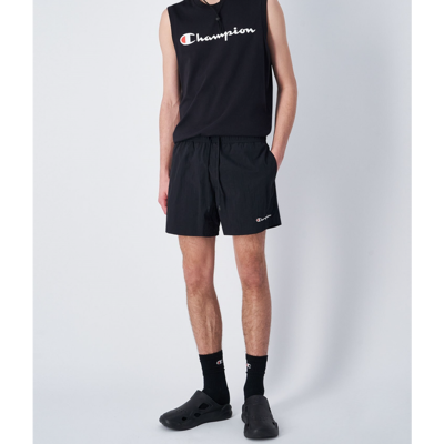 Champion Short de plage noir pour homme XXL male - Publicité Champion Short de plage noir pour homme XXL male - Publicité