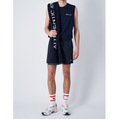 Champion Short de plage bleu marine pour homme XXL male - Publicité Champion Short de plage bleu marine pour homme XXL male - Publicité