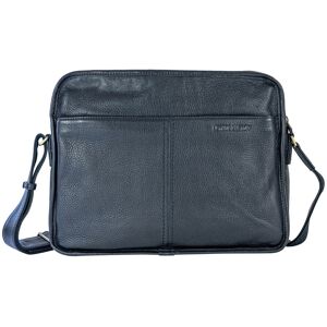 Arthur & Aston Sac Messenger Noir en cuir male - Publicité Arthur & Aston Sac Messenger Noir en cuir male - Publicité