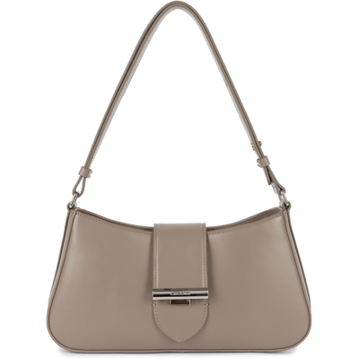 Lancaster Maroquinerie Sac besace Zippé M Paris Ily beige en cuir female - Publicité Lancaster Maroquinerie Sac besace Zippé M Paris Ily beige en cuir female - Publicité