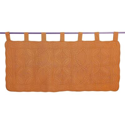 Becquet Tête de lit en boutis uni coton BAILLARGUES - marron caramel 65 x 90 cm unisex - Publicité Becquet Tête de lit en boutis uni coton BAILLARGUES - marron caramel 65 x 90 cm unisex - Publicité