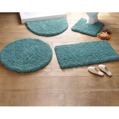 Becquet Tapis de bain pur coton 1500 g/m² CONFORT - vert céladon 55 x 85 cm unisex - Publicité Becquet Tapis de bain pur coton 1500 g/m² CONFORT - vert céladon 55 x 85 cm unisex - Publicité