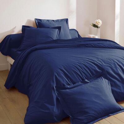 Becquet Drap plat uni FLANELLE - bleu encre 240 x 300 cm unisex - Publicité Becquet Drap plat uni FLANELLE - bleu encre 240 x 300 cm unisex - Publicité