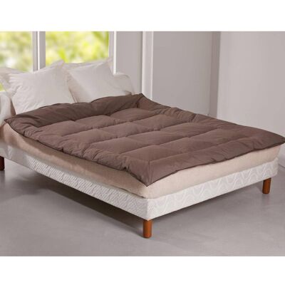 Becquet Edredon En Duvet D'Oie Chaud - Chocolat 150 x 170 cm unisex - Publicité Becquet Edredon En Duvet D'Oie Chaud - Chocolat 150 x 170 cm unisex - Publicité