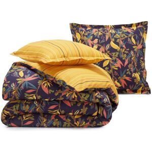 Becquet Housse de couette réversible ECLATANT bleue marine en coton 260 x 240 cm unisex - Publicité Becquet Housse de couette réversible ECLATANT bleue marine en coton 260 x 240 cm unisex - Publicité