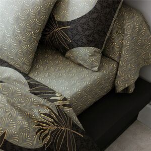 Becquet Drap plat en coton motif art déc DR. BALTIA 270 x 300 cm unisex - Publicité Becquet Drap plat en coton motif art déc DR. BALTIA 270 x 300 cm unisex - Publicité