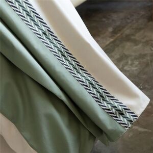 Becquet Drap plat en coton DR. VICTOR - Vert kaki 180 x 290 cm unisex - Publicité Becquet Drap plat en coton DR. VICTOR - Vert kaki 180 x 290 cm unisex - Publicité