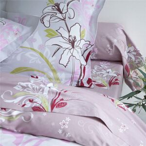 Becquet Drap-housse à fleurs de lys 160 x 200 cm unisex - Publicité Becquet Drap-housse à fleurs de lys 160 x 200 cm unisex - Publicité