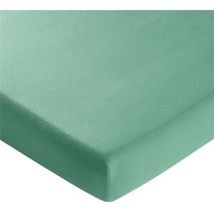Becquet Drap housse FLANELLE UNI - vert jade 90 x 200 cm unisex - Publicité Becquet Drap housse FLANELLE UNI - vert jade 90 x 200 cm unisex - Publicité