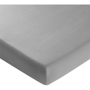 Becquet Drap housse FLANELLE UNI - gris galet 160 x 200 cm unisex - Publicité Becquet Drap housse FLANELLE UNI - gris galet 160 x 200 cm unisex - Publicité