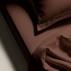 3S. x Tertio (Nos Unis) Drap plat coton TERTIO® - Marron - Chocolat 180 x 290 cm unisex - Publicité 3S. x Tertio (Nos Unis) Drap plat coton TERTIO® - Marron - Chocolat 180 x 290 cm unisex - Publicité