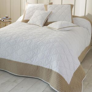 Becquet Boutis en coton CLB.SEASEA - beige 180 x 250 cm unisex - Publicité Becquet Boutis en coton CLB.SEASEA - beige 180 x 250 cm unisex - Publicité