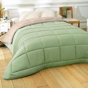 Becquet Couette tempérée BICOLOR vert sauge 240 x 220 cm unisex - Publicité Becquet Couette tempérée BICOLOR vert sauge 240 x 220 cm unisex - Publicité