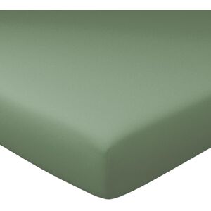 Becquet Drap housse Grand Bonnet COTON Vert lichen 90 x 200 cm unisex - Publicité Becquet Drap housse Grand Bonnet COTON Vert lichen 90 x 200 cm unisex - Publicité