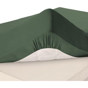 Becquet Drap housse grand bonnet FLANELLE UNI - vert kaki 90 x 200 cm unisex - Publicité Becquet Drap housse grand bonnet FLANELLE UNI - vert kaki 90 x 200 cm unisex - Publicité