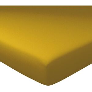 Becquet Drap housse grand bonnet FLANELLE UNI - jaune soleil 180 x 200 cm unisex - Publicité Becquet Drap housse grand bonnet FLANELLE UNI - jaune soleil 180 x 200 cm unisex - Publicité