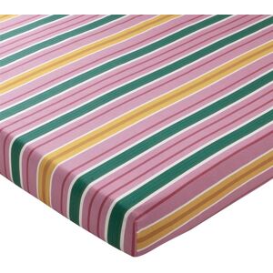 Becquet Drap-housse fleurs et fruits exotiques BRESIL 90 x 190 cm unisex - Publicité Becquet Drap-housse fleurs et fruits exotiques BRESIL 90 x 190 cm unisex - Publicité