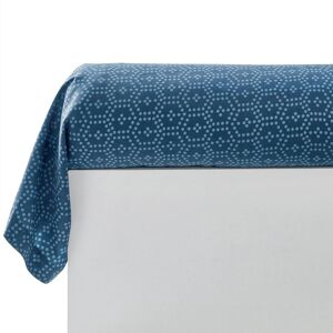 Becquet Taie de traversin 44x188 CUZCO rayures et micro-motif bleu Taille unique unisex - Publicité Becquet Taie de traversin 44x188 CUZCO rayures et micro-motif bleu Taille unique unisex - Publicité