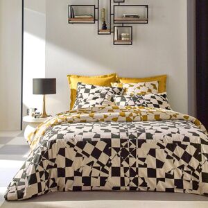 Becquet Housse de couette DAMIERS - beige imprimé 260 x 240 cm unisex - Publicité Becquet Housse de couette DAMIERS - beige imprimé 260 x 240 cm unisex - Publicité