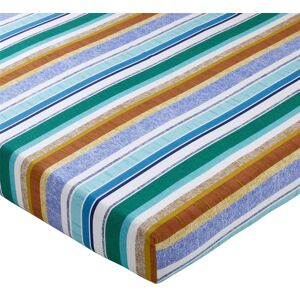 Becquet Drap-housse fleurs multicolores FESTIVE 90 x 190 cm unisex - Publicité Becquet Drap-housse fleurs multicolores FESTIVE 90 x 190 cm unisex - Publicité