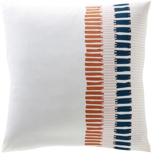 Becquet Taie d'oreiller sac double face à rayures colorées en Coton Rose FLORENT 65 x 65 cm unisex - Publicité Becquet Taie d'oreiller sac double face à rayures colorées en Coton Rose FLORENT 65 x 65 cm unisex - Publicité