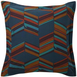 Becquet Taie d'oreiller volant carrée JEUX GRAPHIQUES style chevrons, multicolore 50 x 70 cm unisex - Publicité Becquet Taie d'oreiller volant carrée JEUX GRAPHIQUES style chevrons, multicolore 50 x 70 cm unisex - Publicité