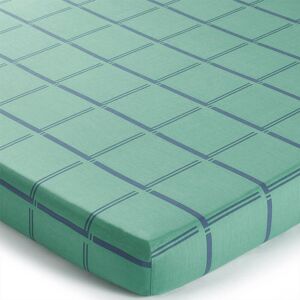 Becquet Drap Housse en coton rayures MAX - Vert 160 x 200 cm unisex - Publicité Becquet Drap Housse en coton rayures MAX - Vert 160 x 200 cm unisex - Publicité