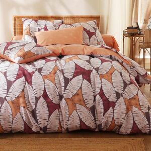 Becquet Housse de couette coton PALME - beige 200 x 200 cm unisex - Publicité Becquet Housse de couette coton PALME - beige 200 x 200 cm unisex - Publicité