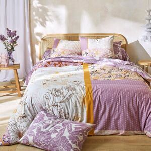 Becquet Housse de couette double face en coton POETIQUE à motifs fleuris violet 240 x 220 cm unisex - Publicité Becquet Housse de couette double face en coton POETIQUE à motifs fleuris violet 240 x 220 cm unisex - Publicité