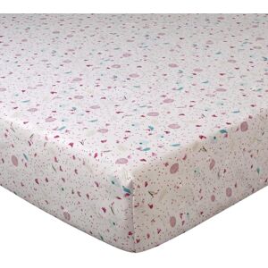 Becquet Drap housse coton ROSE MENTHOL - rose 140 x 190 cm unisex - Publicité Becquet Drap housse coton ROSE MENTHOL - rose 140 x 190 cm unisex - Publicité