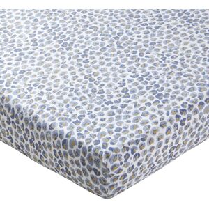 Becquet Drap Housse en coton DR. SAFARI - bleu 140 x 190 cm unisex - Publicité Becquet Drap Housse en coton DR. SAFARI - bleu 140 x 190 cm unisex - Publicité