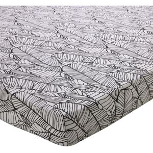 Becquet Drap housse coton SUMMER - noir/blanc 140 x 190 cm unisex - Publicité Becquet Drap housse coton SUMMER - noir/blanc 140 x 190 cm unisex - Publicité