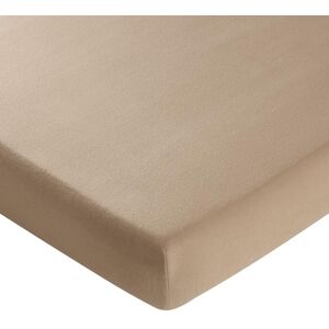 Becquet Drap housse FLANELLE UNI - beige 160 x 200 cm unisex - Publicité Becquet Drap housse FLANELLE UNI - beige 160 x 200 cm unisex - Publicité