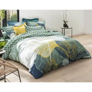 Becquet Housse de couette ZENGA vert en coton 140 x 200 cm unisex - Publicité Becquet Housse de couette ZENGA vert en coton 140 x 200 cm unisex - Publicité