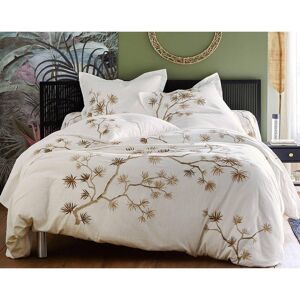 Becquet Taie de traversin MILA blanche en coton 50 x 70 cm unisex - Publicité Becquet Taie de traversin MILA blanche en coton 50 x 70 cm unisex - Publicité