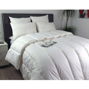 Couette microfibre Becquet Blanc 260 x 240 cm unisex - Publicité Couette microfibre Becquet Blanc 260 x 240 cm unisex - Publicité