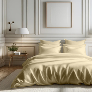 3S. x Tertio (Nos Unis) Housse de couette percale de coton TERTIO® - Beige - Ficelle 140 x 200 cm unisex - Publicité 3S. x Tertio (Nos Unis) Housse de couette percale de coton TERTIO® - Beige - Ficelle 140 x 200 cm unisex - Publicité