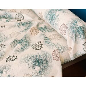 Becquet Drap plat en percale de coton KYOTO Multicolore 240 x 300 cm unisex - Publicité Becquet Drap plat en percale de coton KYOTO Multicolore 240 x 300 cm unisex - Publicité