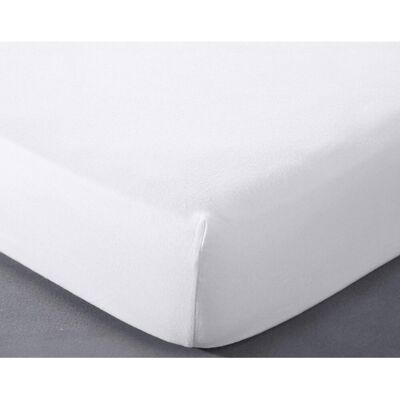 Becquet Protège-Matelas Molleton Coton Bio Imperméable - Respirante 170g/m2 90 x 190 cm unisex - Publicité Becquet Protège-Matelas Molleton Coton Bio Imperméable - Respirante 170g/m2 90 x 190 cm unisex - Publicité