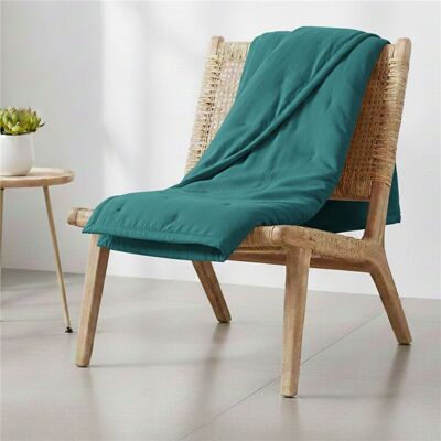 Becquet Jeté de lit matelassé CELESTE - vert émeraude 240 x 260 cm unisex - Publicité Becquet Jeté de lit matelassé CELESTE - vert émeraude 240 x 260 cm unisex - Publicité