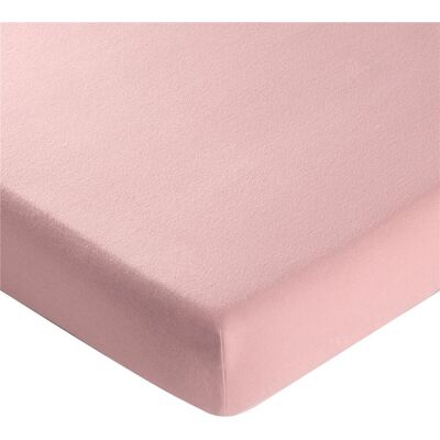 Becquet Drap housse Grands Bonnets 32 cm en FLANELLE UNI Laureat rose poudre 160 x 200 cm unisex - Publicité Becquet Drap housse Grands Bonnets 32 cm en FLANELLE UNI Laureat rose poudre 160 x 200 cm unisex - Publicité