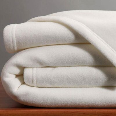 Becquet Couverture tempérée 350 g/m² naturel - POLAIRE UNIE 240 x 220 cm unisex - Publicité Becquet Couverture tempérée 350 g/m² naturel - POLAIRE UNIE 240 x 220 cm unisex - Publicité