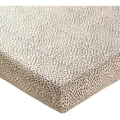 Becquet Drap housse adulte DR. TERRE WAX Multicolore 90 x 190 cm unisex - Publicité Becquet Drap housse adulte DR. TERRE WAX Multicolore 90 x 190 cm unisex - Publicité