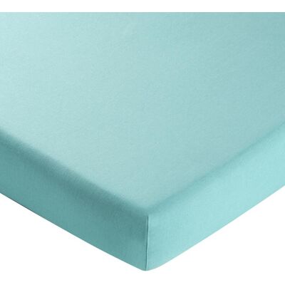 Becquet Drap housse lin lavé LAUREAT bleu aqua 90 x 200 cm unisex - Publicité Becquet Drap housse lin lavé LAUREAT bleu aqua 90 x 200 cm unisex - Publicité