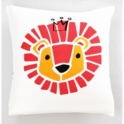 Becquet Taie d'Oreiller ou de Traversin Enfant LION 43 x 140 cm unisex - Publicité Becquet Taie d'Oreiller ou de Traversin Enfant LION 43 x 140 cm unisex - Publicité