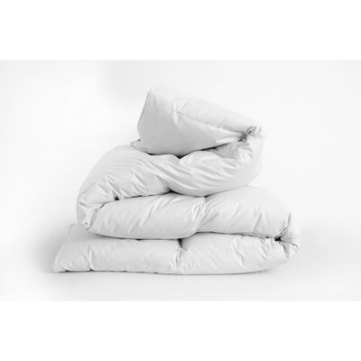 Selenia Couette Blanche 100% France Chaude 240 x 260 cm unisex - Publicité Selenia Couette Blanche 100% France Chaude 240 x 260 cm unisex - Publicité