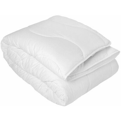 Toison d'or Couette tempérée HARMONIE Blanche 200 x 200 cm unisex - Publicité Toison d'or Couette tempérée HARMONIE Blanche 200 x 200 cm unisex - Publicité