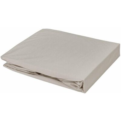 Toison d'or Drap housse jersey extensible JERSYLOR Gris galet 160 x 200 cm unisex - Publicité Toison d'or Drap housse jersey extensible JERSYLOR Gris galet 160 x 200 cm unisex - Publicité