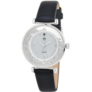 So Charm Montres Montre Héléna élégante noire ornée d'un véritable diamant noir female - Publicité So Charm Montres Montre Héléna élégante noire ornée d'un véritable diamant noir female - Publicité